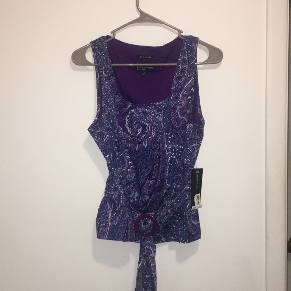 NWT JONES NEW YORK TANK